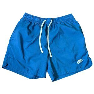 Nike Mens Blue Swim Shorts With Pockets & Drawstring Fully Lines Medium